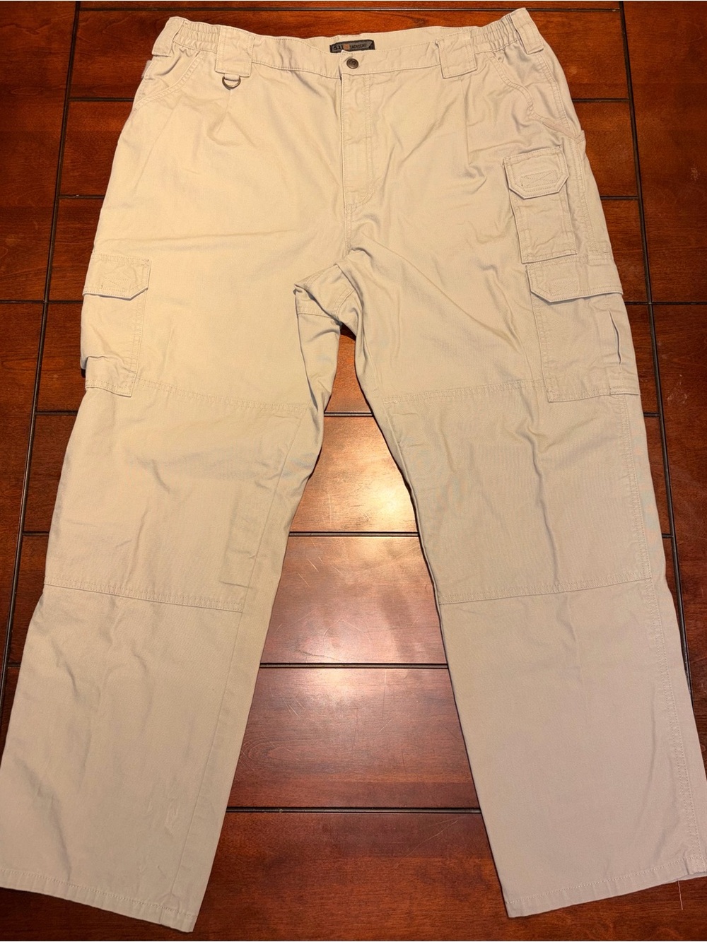5.11 Tactical Men's 74252 Cotton Tactical Cargo Pants Khaki Size 42x32